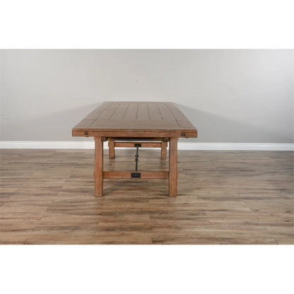 Sunny Designs Wood Extension Table with Turnbuckle - Doe Valley
