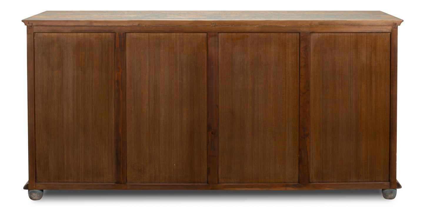 Four Diamonds Sideboard, Blue