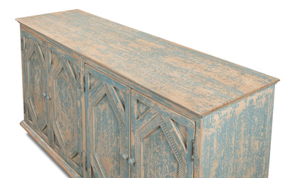 Four Diamonds Sideboard, Blue