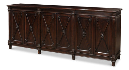 Marksman Sideboard, Dark Brown