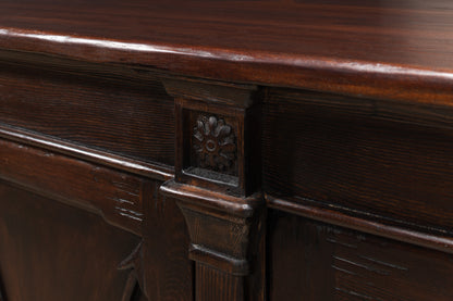 Marksman Sideboard, Dark Brown