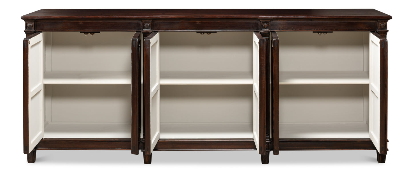 Marksman Sideboard, Dark Brown