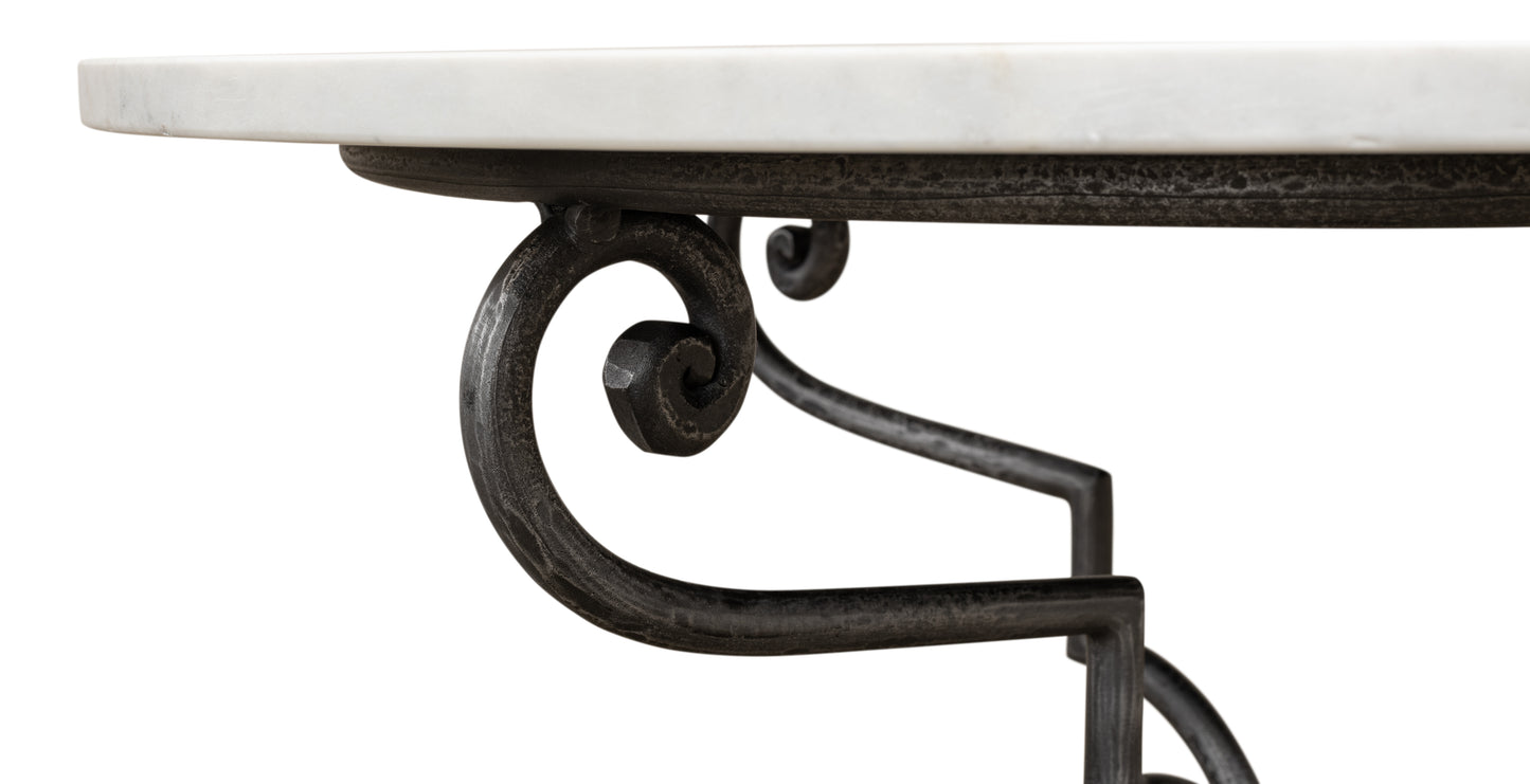 The French Iron and Marble Table