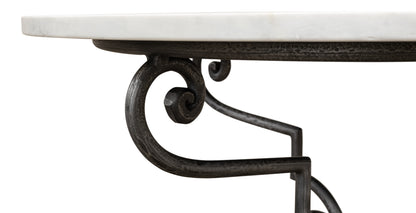The French Iron and Marble Table