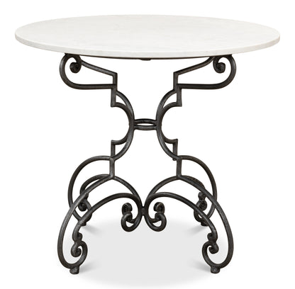 The French Iron and Marble Table