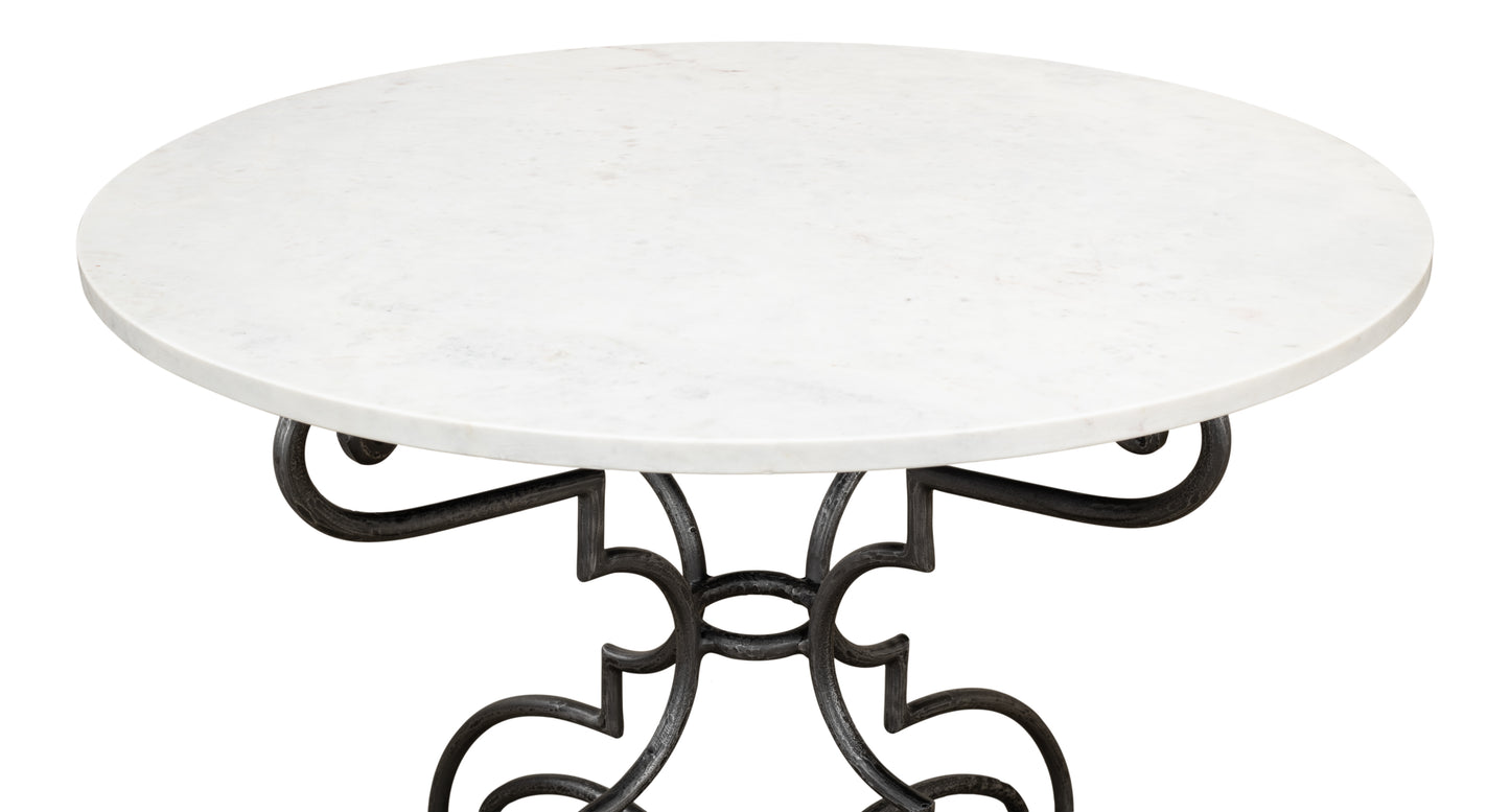 The French Iron and Marble Table