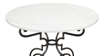 The French Iron and Marble Table