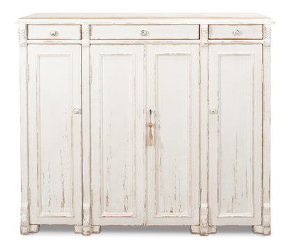 White Swan Tall Sideboard