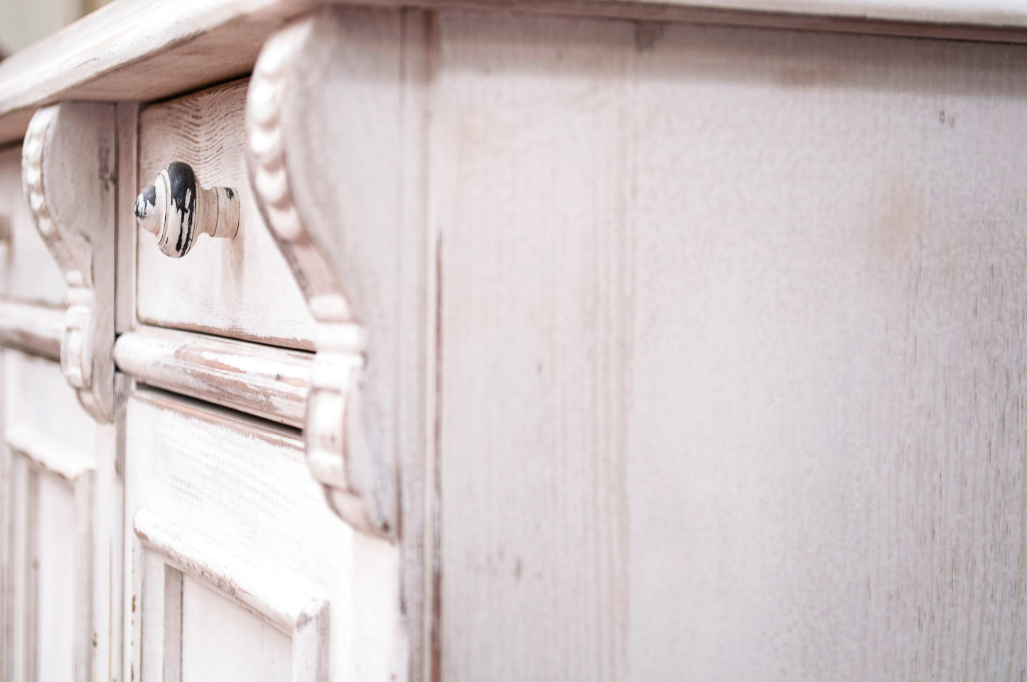 White Swan Tall Sideboard