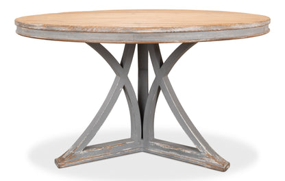 Flying Buttress Dining Table, Grey