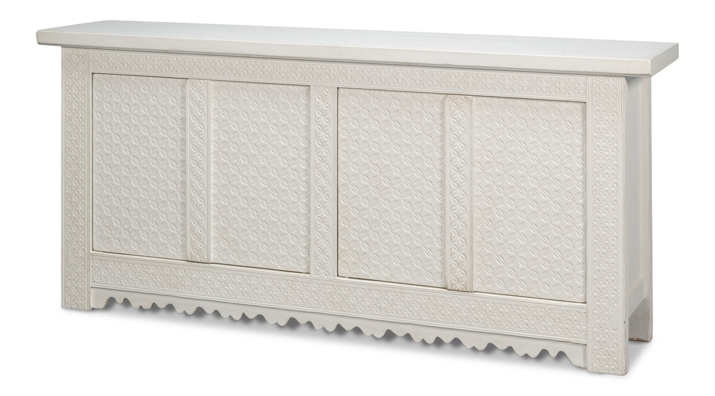Persian Sideboard, Antique White