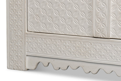 Persian Sideboard, Antique White
