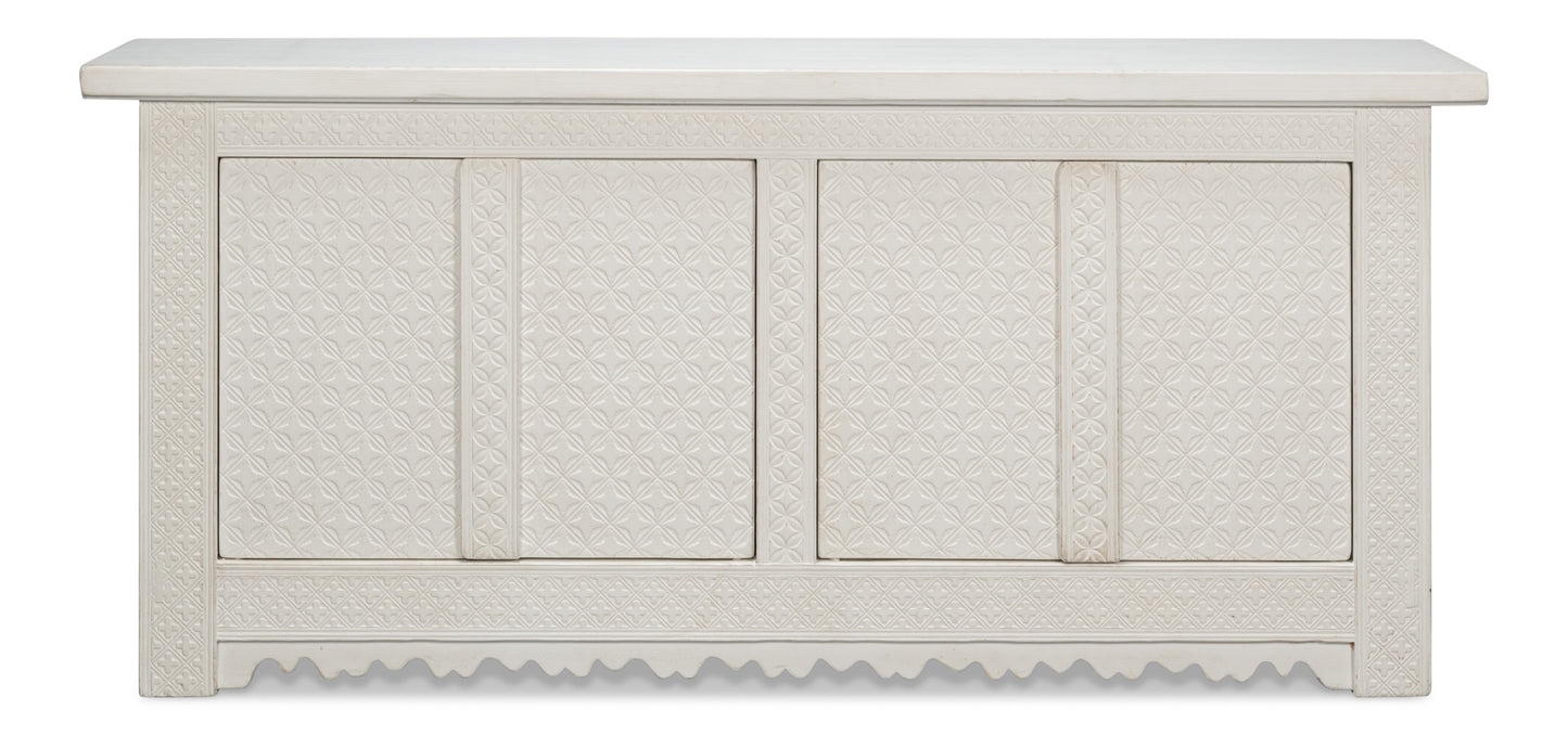Persian Sideboard, Antique White
