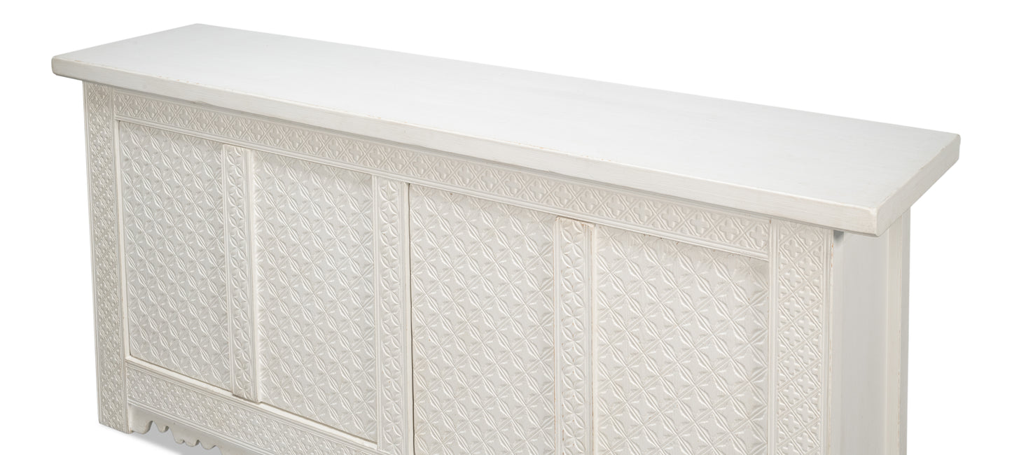 Persian Sideboard, Antique White