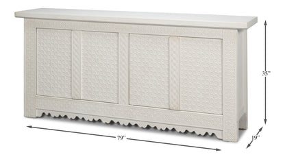 Persian Sideboard, Antique White