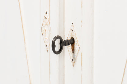 Diamond Wall Sideboard, Whitewash Finish