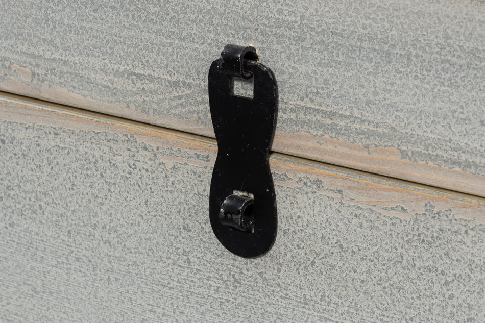 Trunk Side Table with Secret Storage