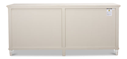 Whitewash Ribbon Sideboard