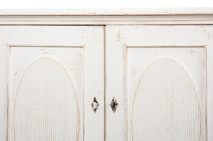 Whitewash Ribbon Sideboard
