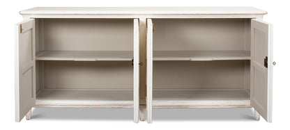 Whitewash Ribbon Sideboard