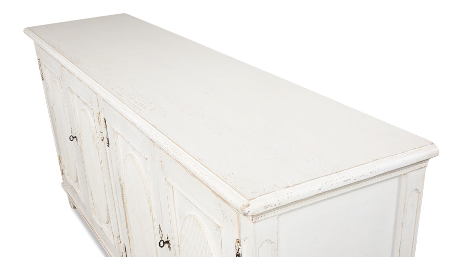 Whitewash Ribbon Sideboard