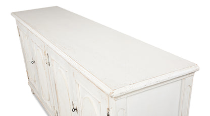 Whitewash Ribbon Sideboard