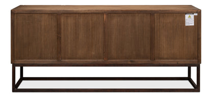 Aztec Sideboard on Stand, Brown