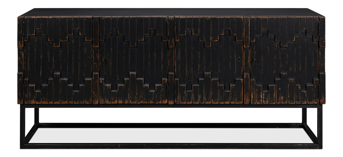 Aztec Sideboard, Black