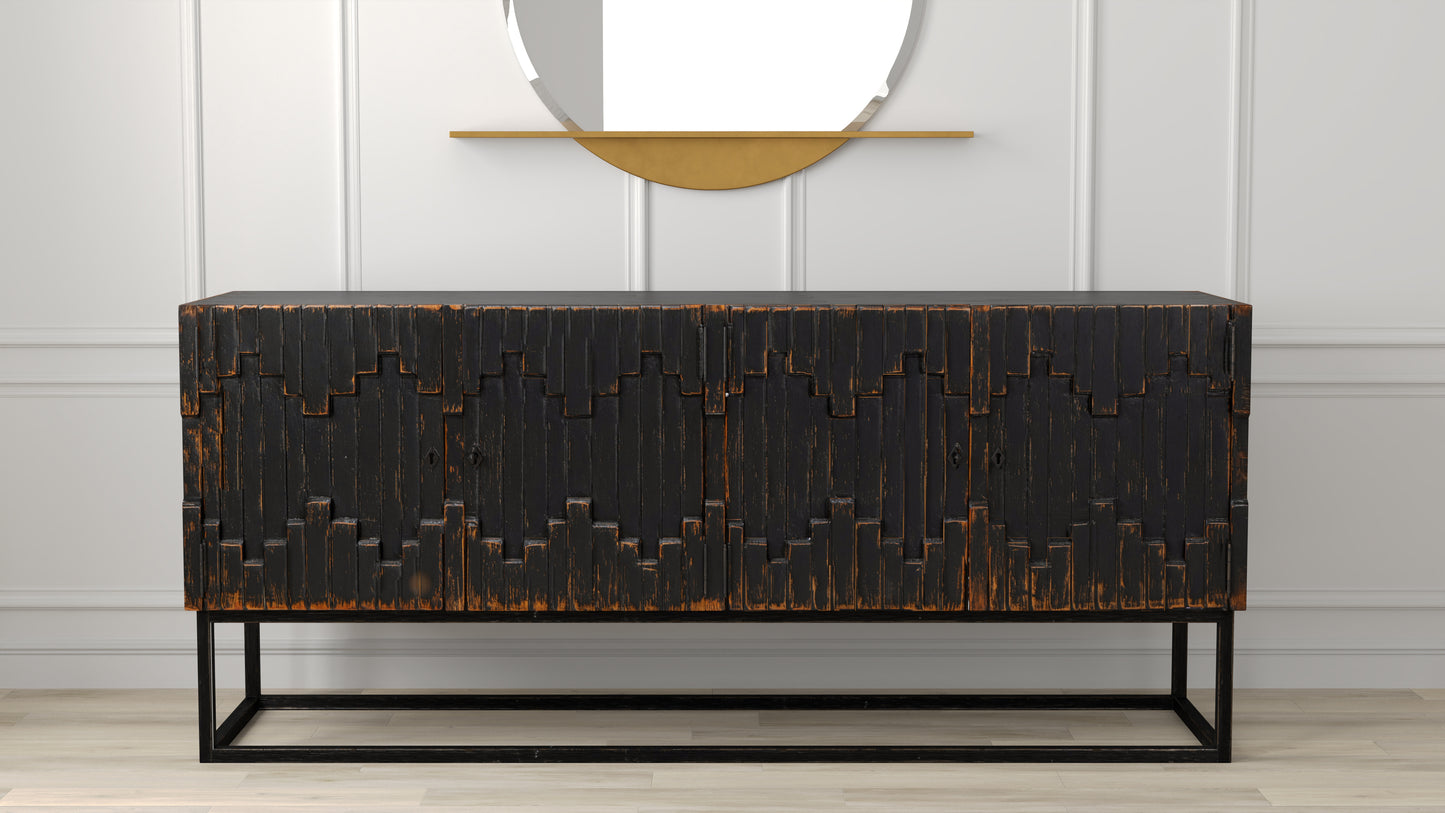 Aztec Sideboard, Black