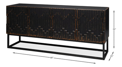 Aztec Sideboard, Black