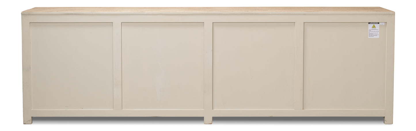 Eight Is Enough Sideboard, Whitewash