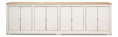 Eight Is Enough Sideboard, Whitewash