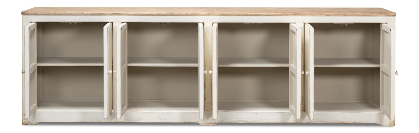 Eight Is Enough Sideboard, Whitewash