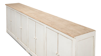 Eight Is Enough Sideboard, Whitewash