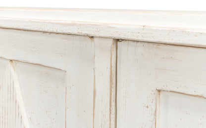 Beecher Sideboard with 4 Doors, Whitewash