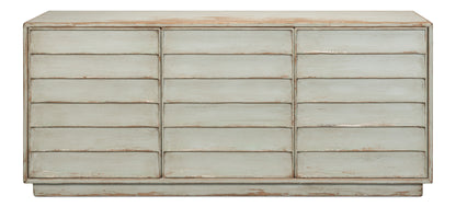 Louvered Sideboard, Sage