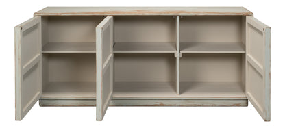Louvered Sideboard, Sage