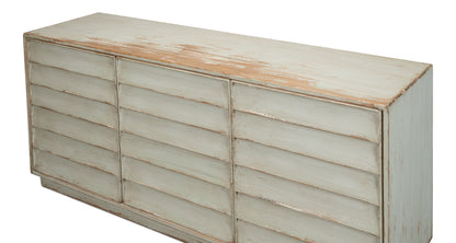 Louvered Sideboard, Sage