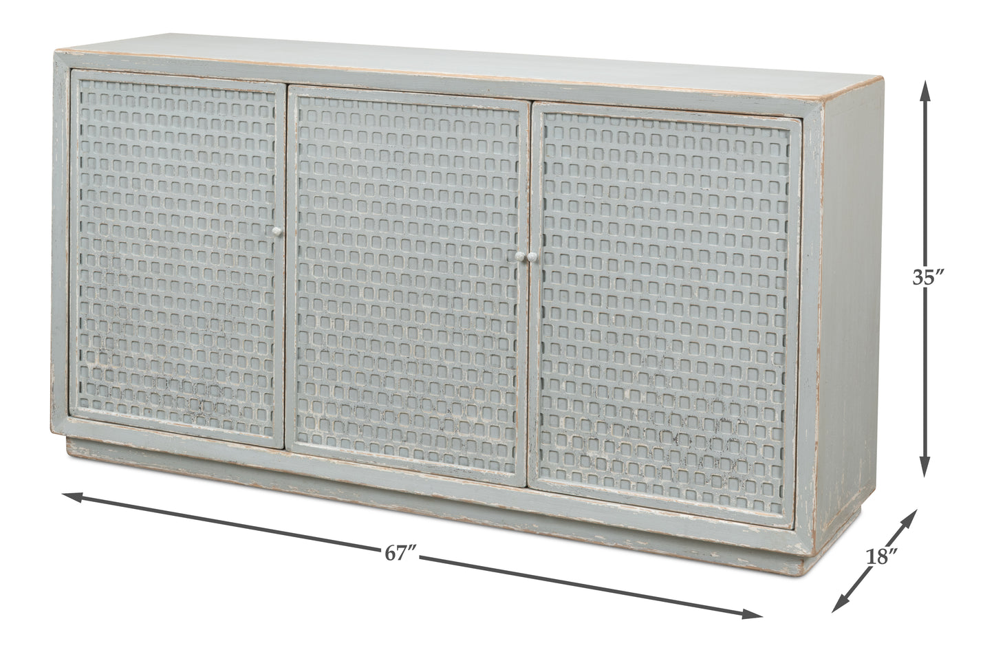 Honeycomb Front Sideboard