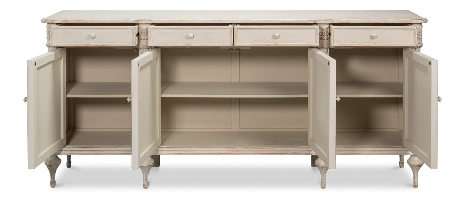 Lilac Sideboard, White Finish