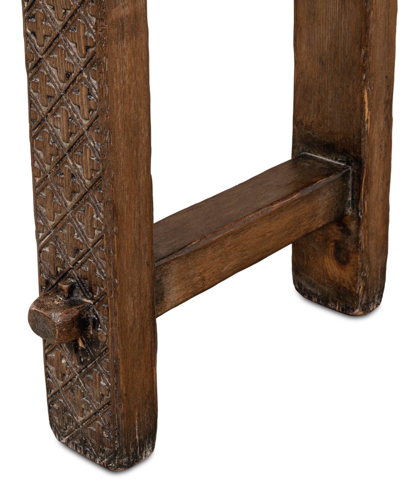 Honeycomb & Cross Console Table