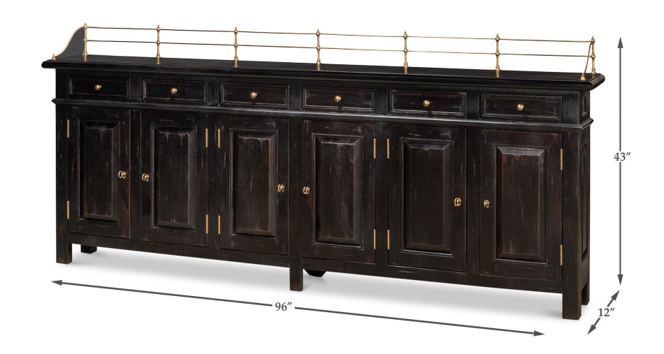 Covent Gardens Sideboard, Ebony