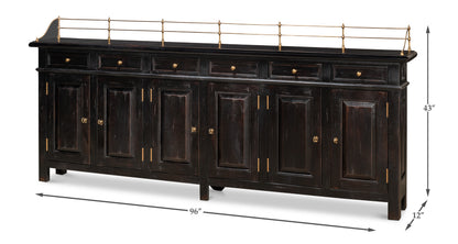 Covent Gardens Sideboard, Ebony