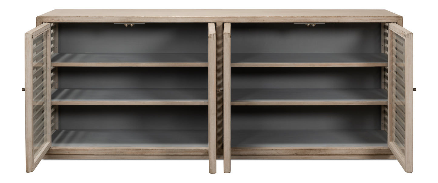 St. Nevis Sideboard, Grey Wash