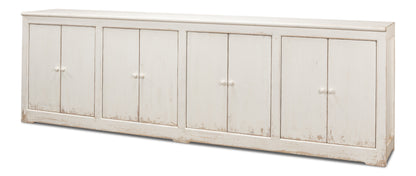 Eight Is Enough Sideboard, Whitewash