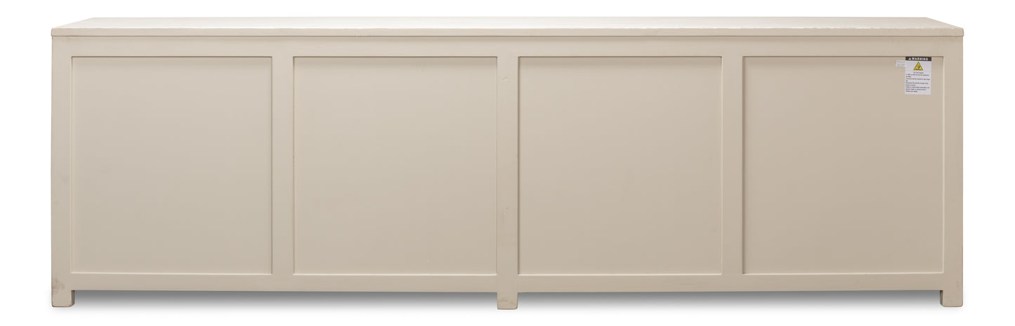 Eight Is Enough Sideboard, Whitewash