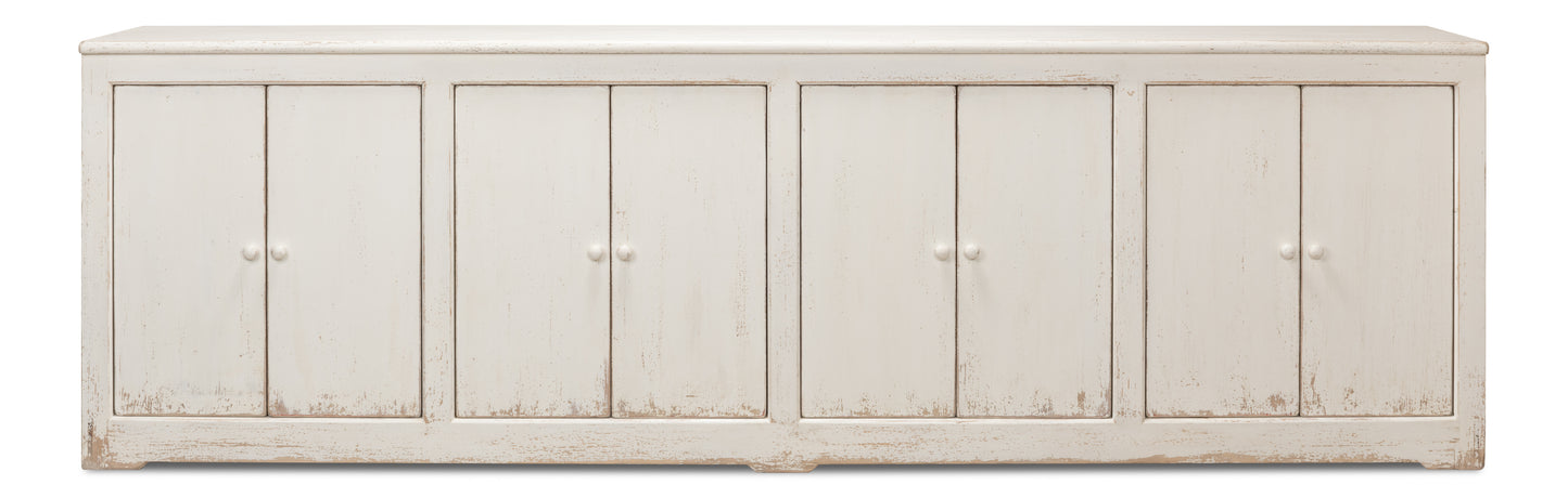 Eight Is Enough Sideboard, Whitewash