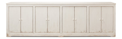 Eight Is Enough Sideboard, Whitewash