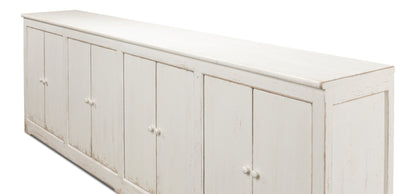 Eight Is Enough Sideboard, Whitewash