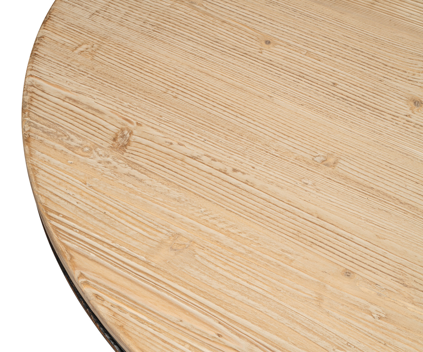 Flying Buttress Dining Table, Antique Black